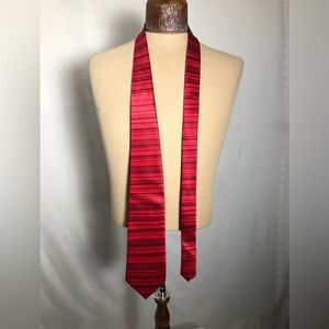 Mens Red Tie. Eugene. Like New